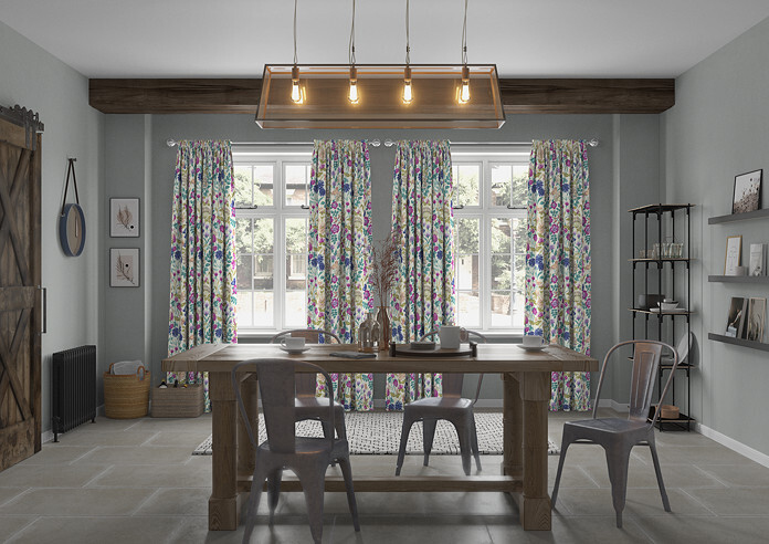 Field Flowers, Elderberry - Made to Measure Curtains - Image 5